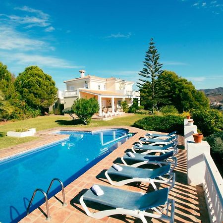 Gran Villa Con Vistas Al Mar Y Piscina Privada Malaga Ngoại thất bức ảnh