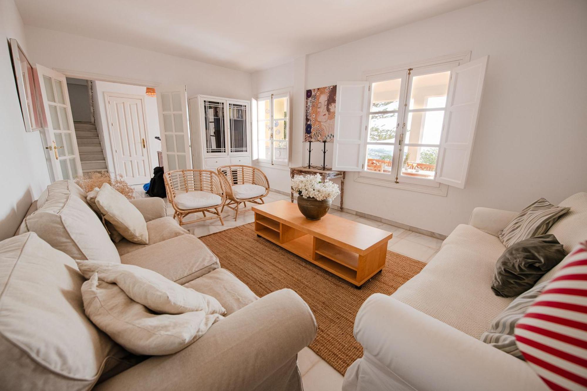 Gran Villa Con Vistas Al Mar Y Piscina Privada Malaga Ngoại thất bức ảnh